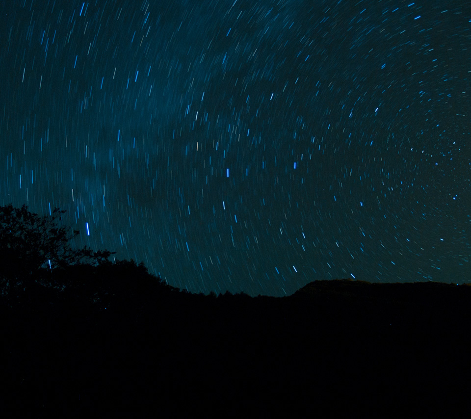 桧枝岐　秋の夜空　星空　スマートフォン壁紙