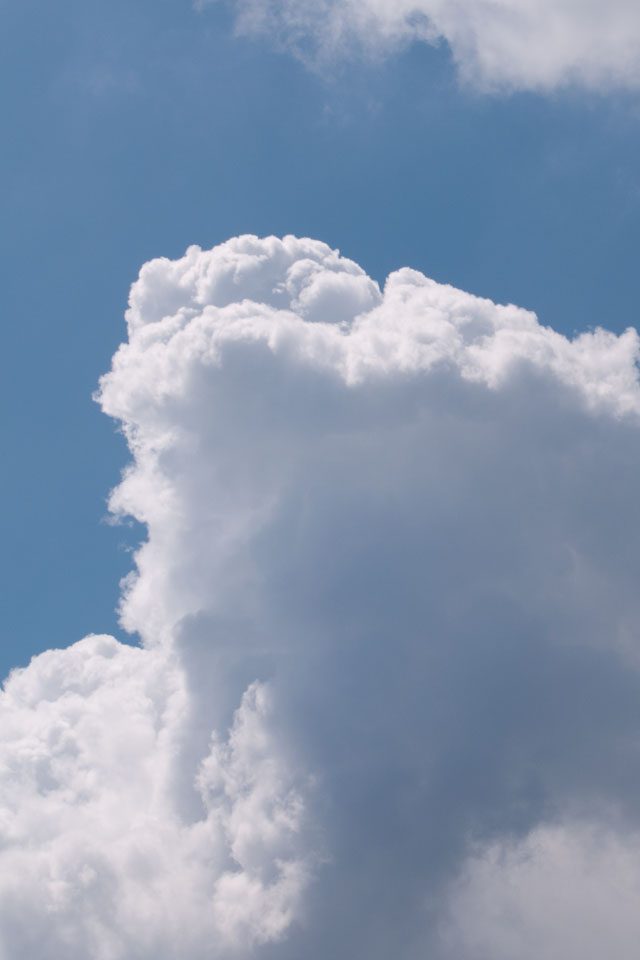 夏の雲　夏の雲　スマートフォン壁紙