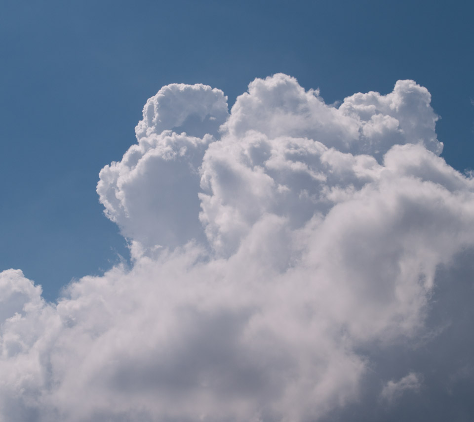 夏の雲　夏の雲　スマートフォン壁紙