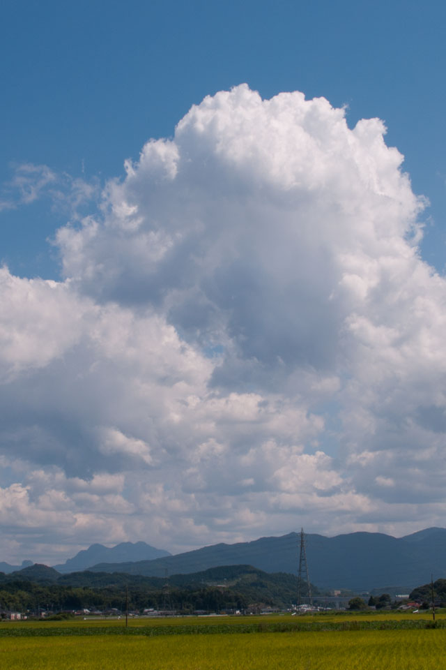 夏の景色　夏の雲　スマートフォン壁紙