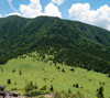 四阿山の山容　山の景色（長野県）のスマートフォン壁紙