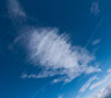 秋の雲　すじ雲　スマートフォン壁紙
