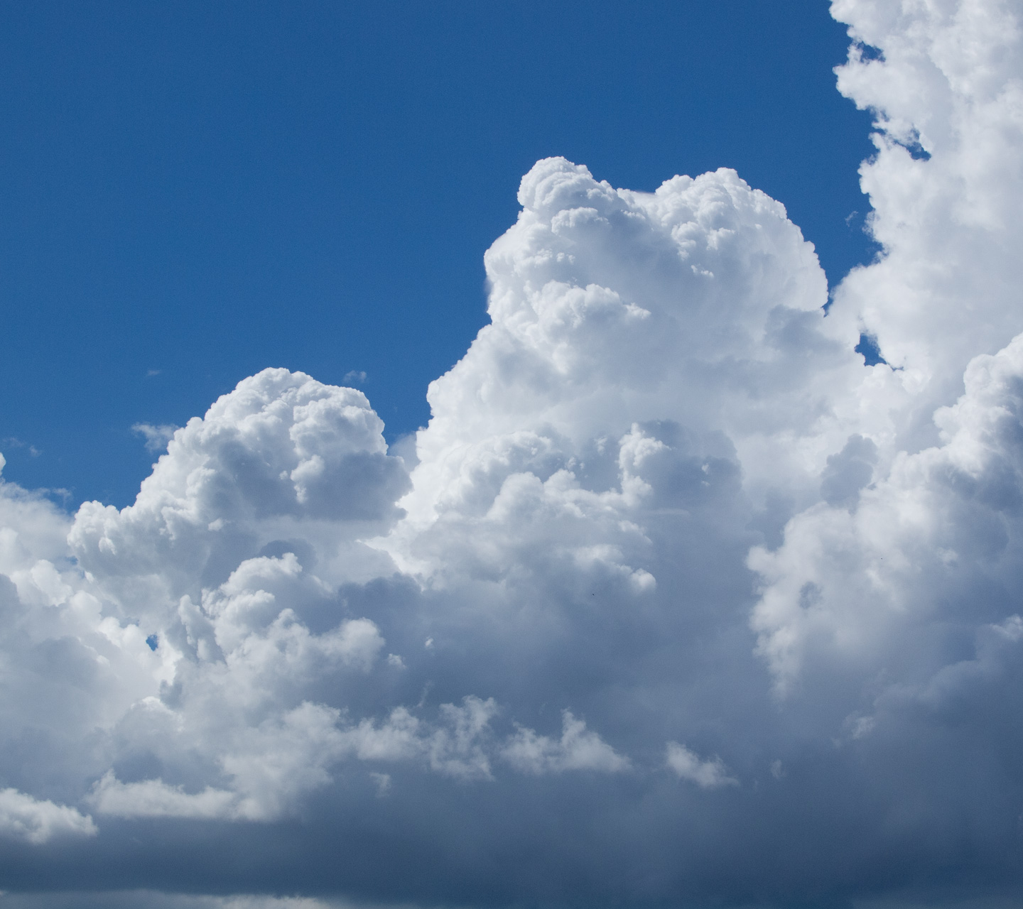 真夏の入道雲　夏の雲　スマートフォン壁紙