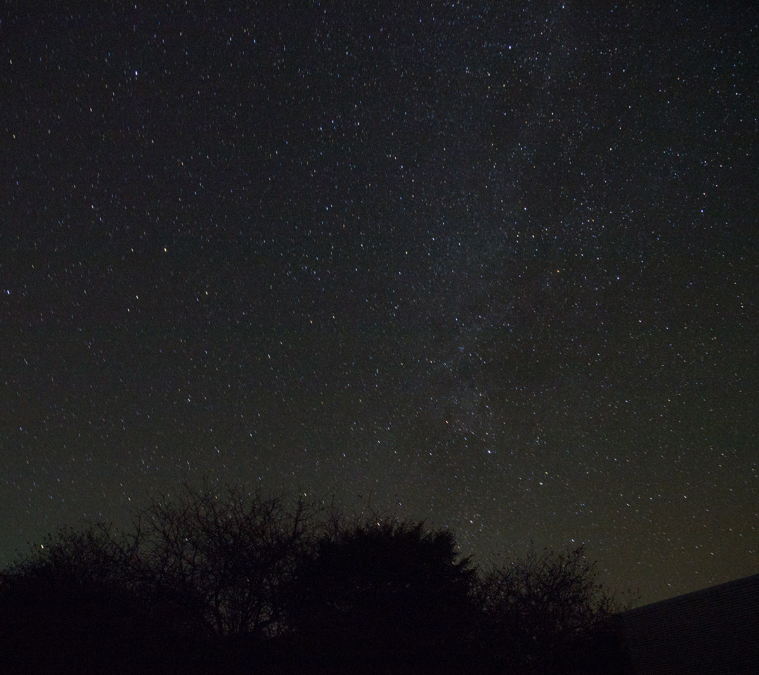 天の川　奥日光の星空　星空　スマートフォン壁紙