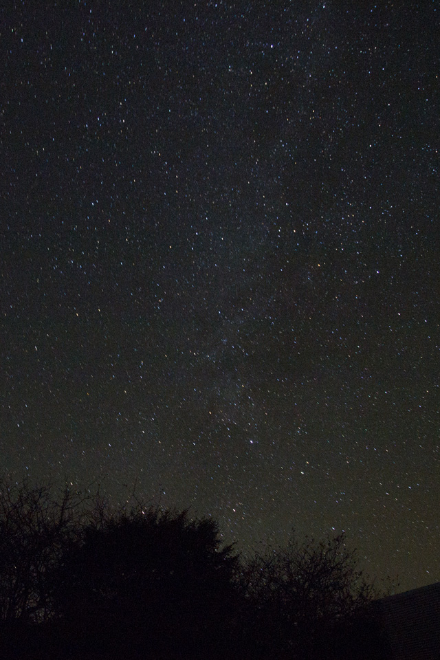 天の川　奥日光の星空　星空　スマートフォン壁紙